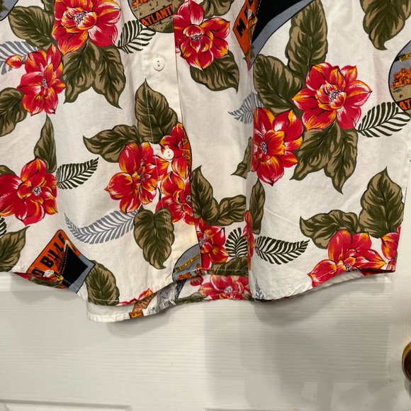 Jaspe XL ? Womens Short Sleeve Floral Button Up Floral, 1960’s Vintage - Picture 4 of 7